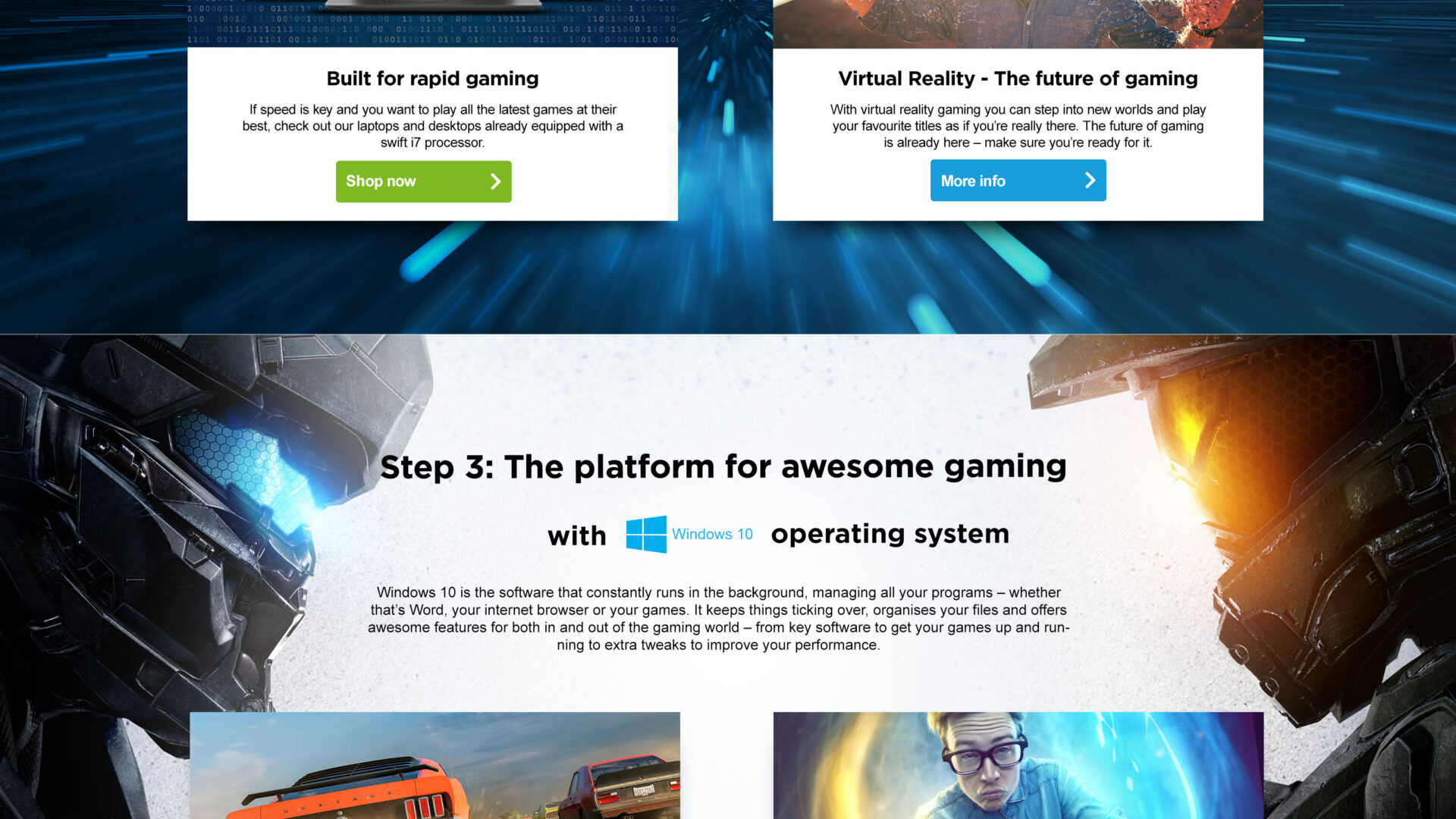 Nvidia Landing Page Variant A